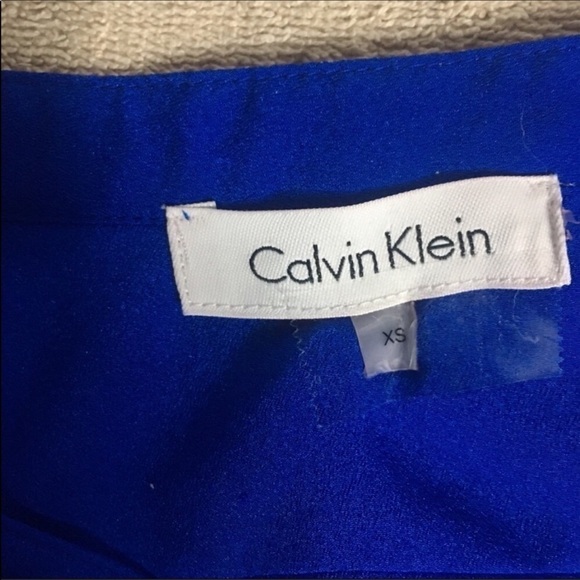 CALVIN Kline Royal blue aviator top - Picture 7 of 11